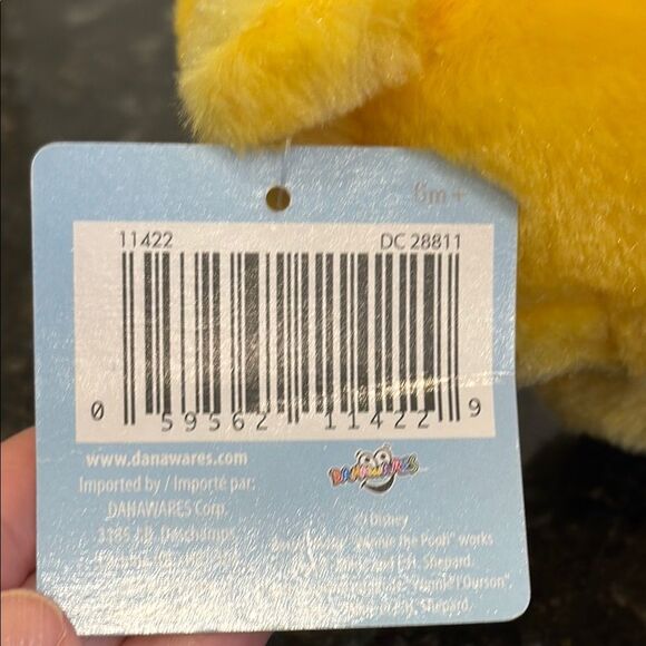 Disney Winnie the Pooh Easter Plush Yellow and Red. Size 9” - Picture 10 of 10